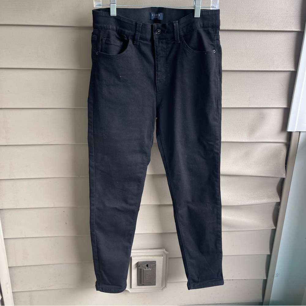 Curve Appeal Jeans Women Size 10/30 Black Stretch Denim Capsule‎